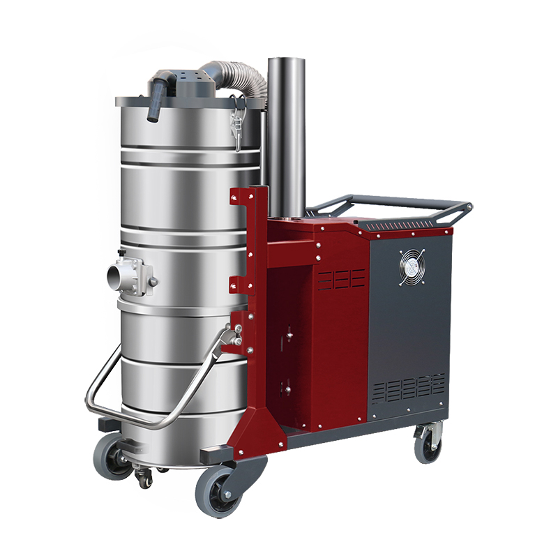 江津坦洁380V 双桶手动反吹工业吸尘器X8系列