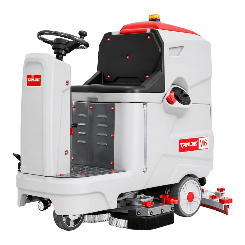 江津坦洁驾驶式洗地机M6【双刷】
